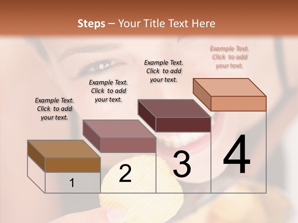 Unhealthy Casual Chip PowerPoint Template