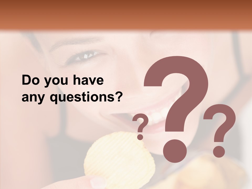 Unhealthy Casual Chip PowerPoint Template