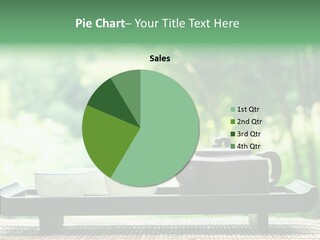 Hot Ceramic Tray PowerPoint Template