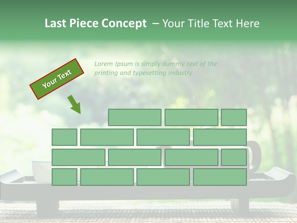 Hot Ceramic Tray PowerPoint Template