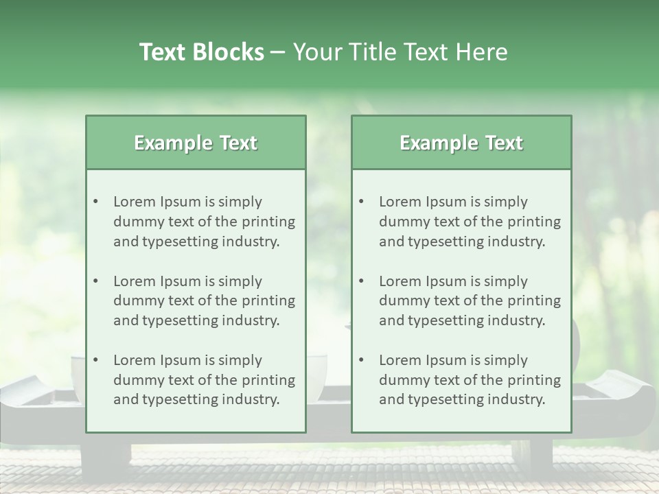 Hot Ceramic Tray PowerPoint Template