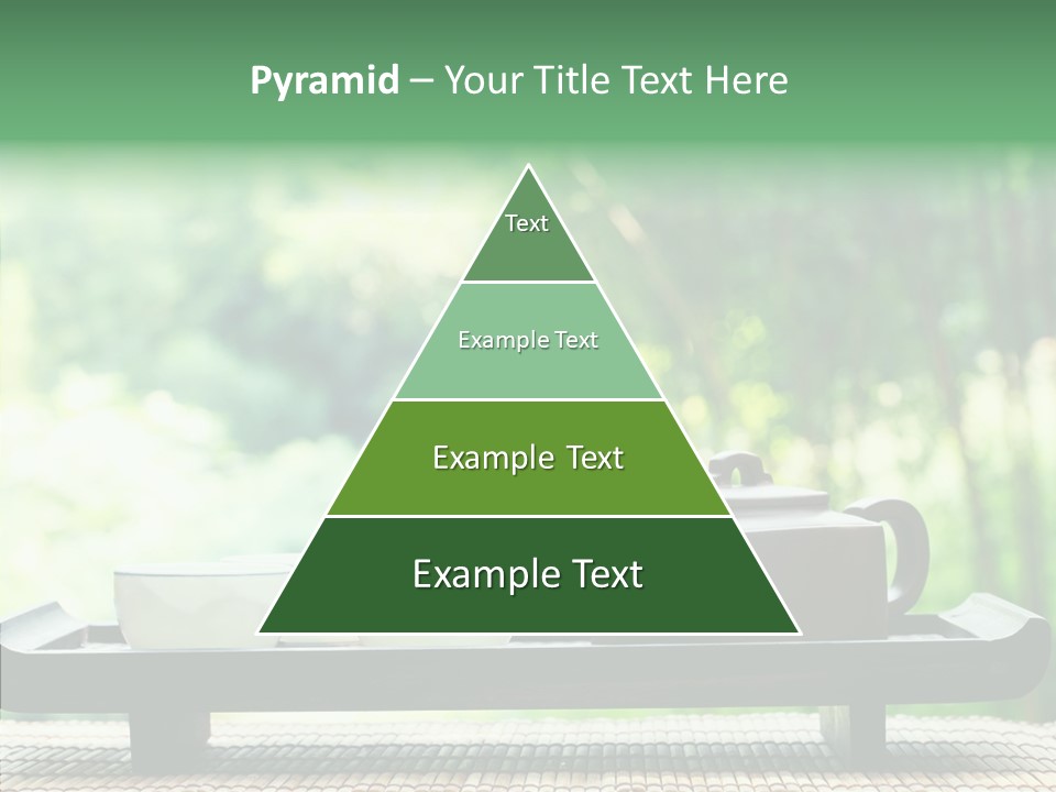 Hot Ceramic Tray PowerPoint Template