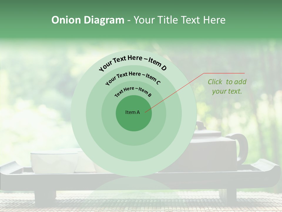 Hot Ceramic Tray PowerPoint Template
