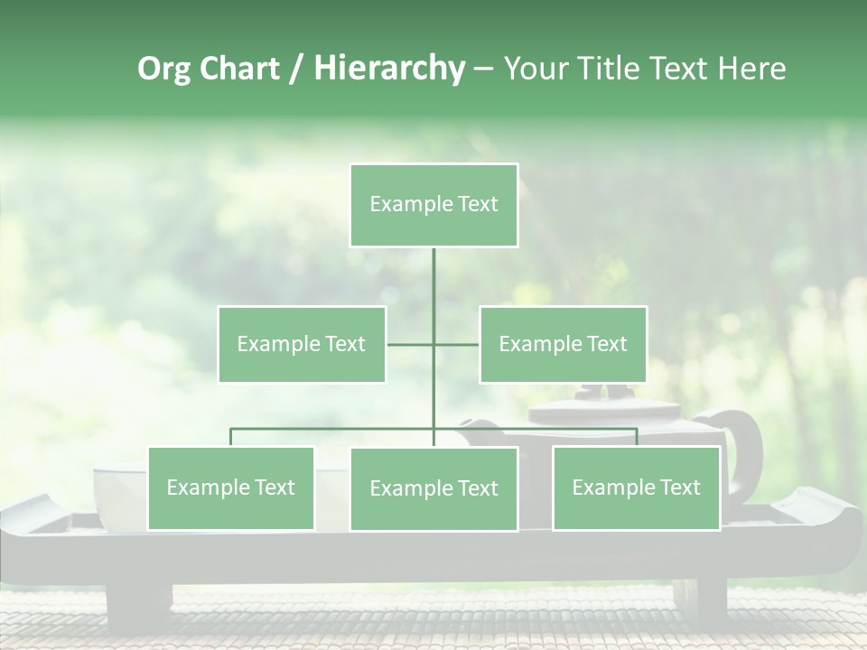 Hot Ceramic Tray PowerPoint Template