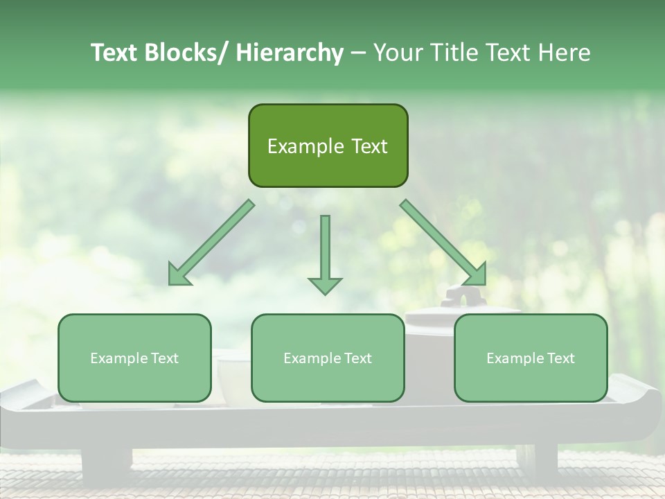 Hot Ceramic Tray PowerPoint Template