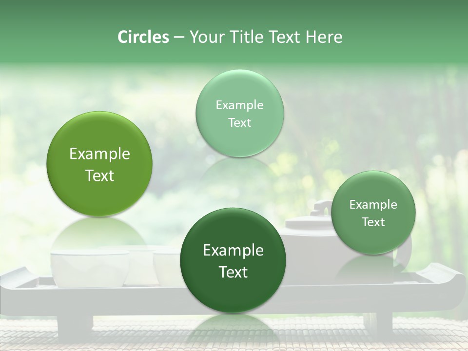 Hot Ceramic Tray PowerPoint Template