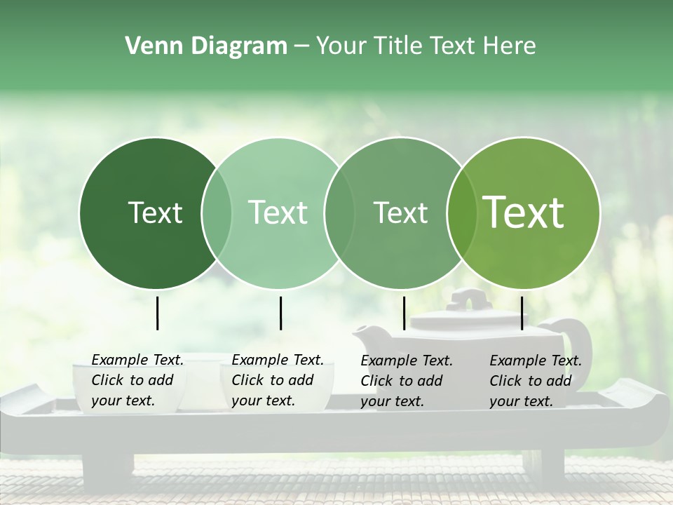 Hot Ceramic Tray PowerPoint Template