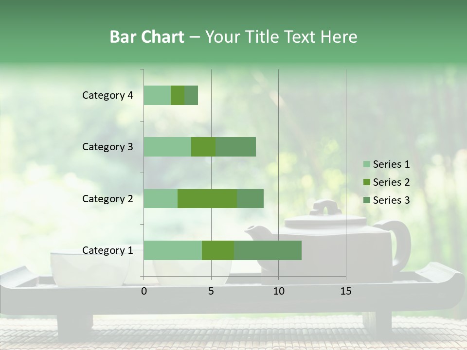 Hot Ceramic Tray PowerPoint Template