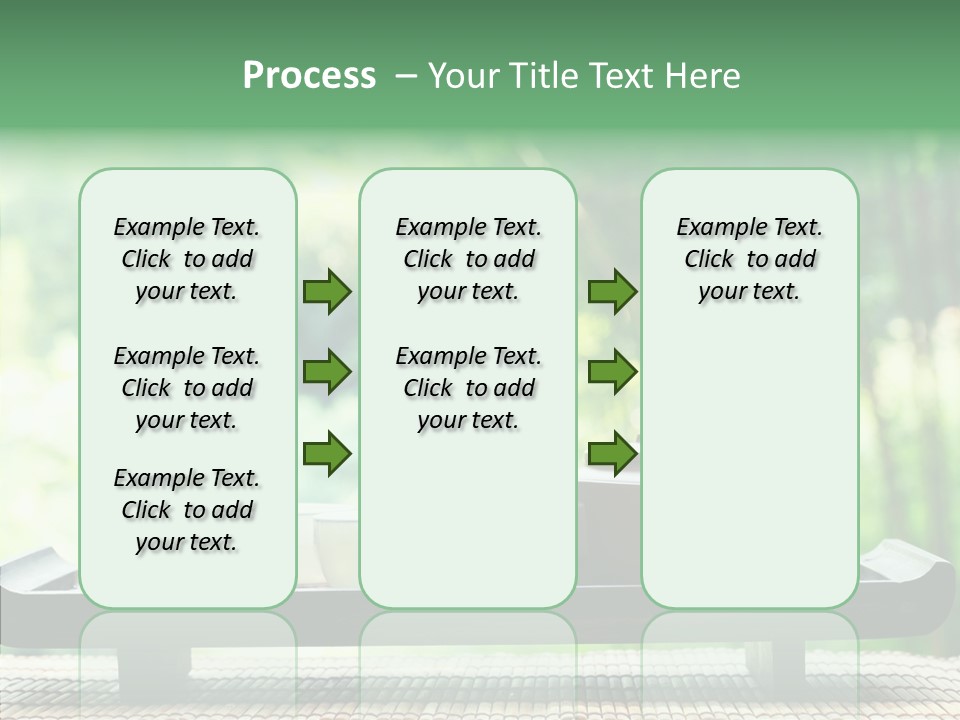 Hot Ceramic Tray PowerPoint Template