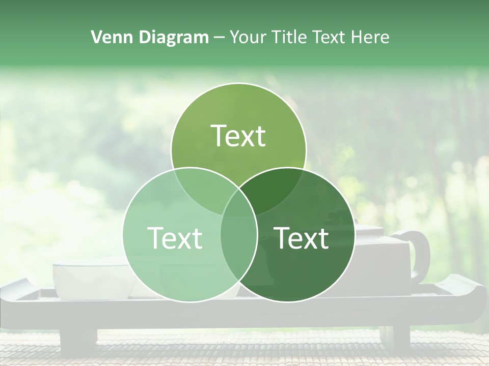 Hot Ceramic Tray PowerPoint Template
