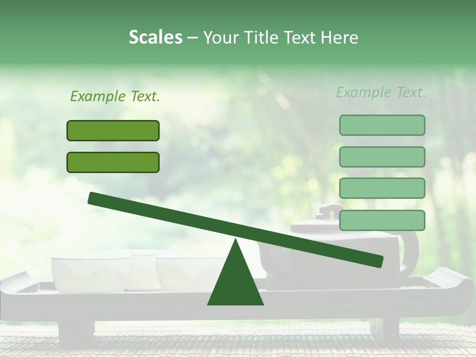 Hot Ceramic Tray PowerPoint Template