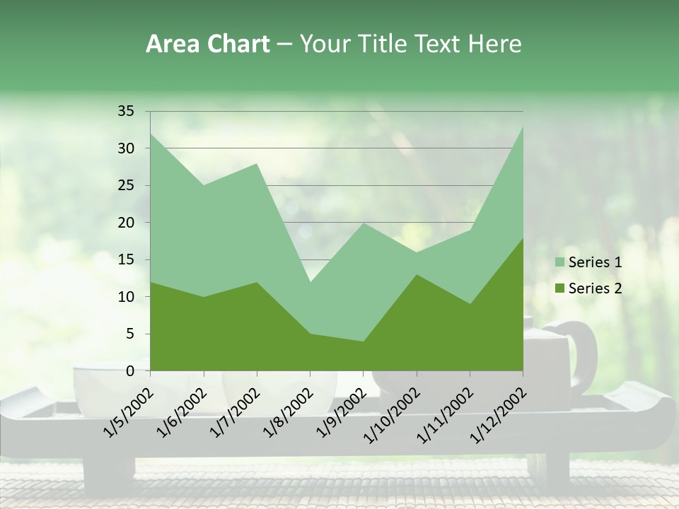 Hot Ceramic Tray PowerPoint Template