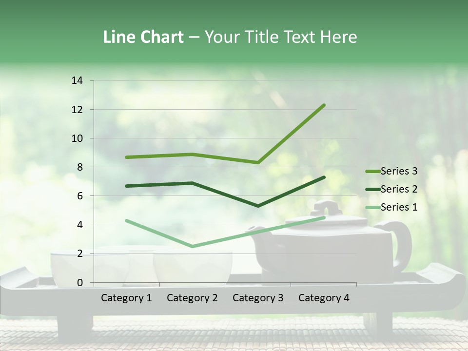 Hot Ceramic Tray PowerPoint Template