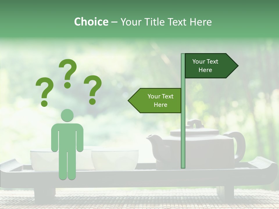 Hot Ceramic Tray PowerPoint Template