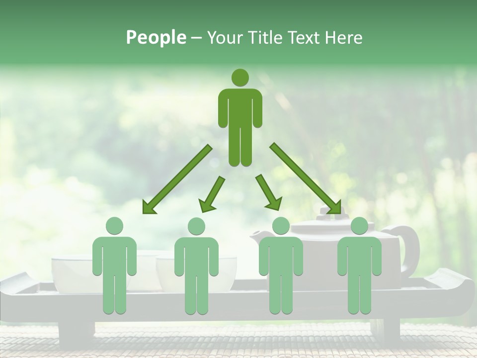 Hot Ceramic Tray PowerPoint Template