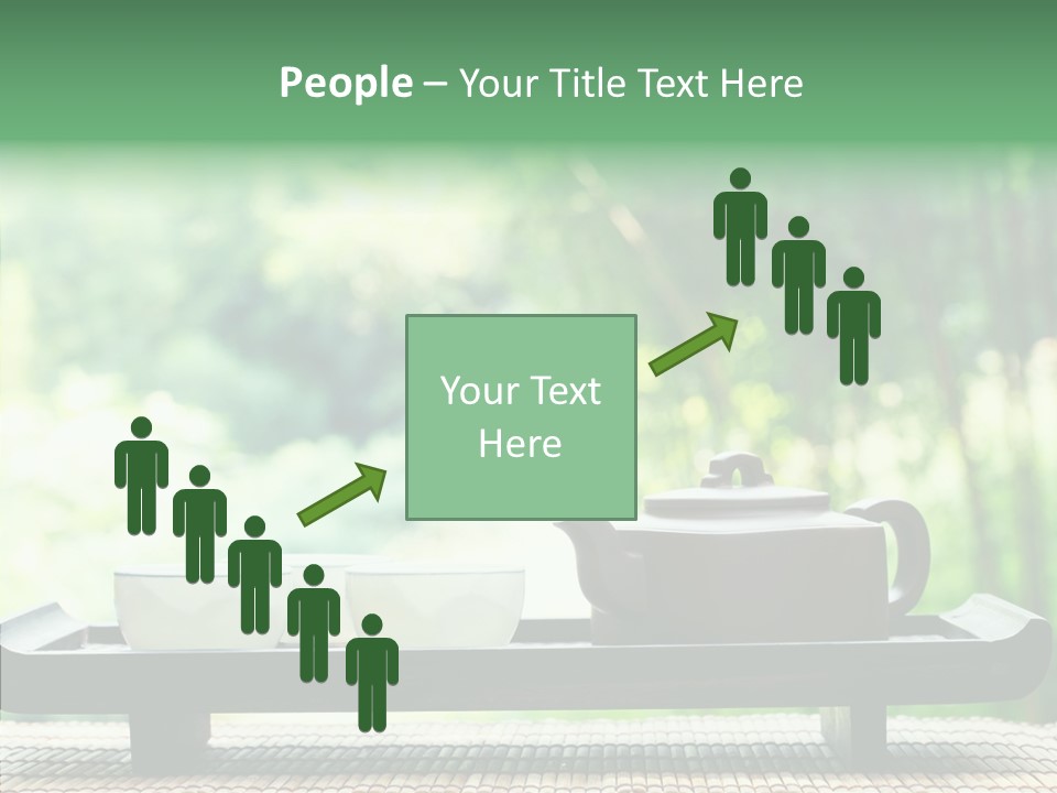 Hot Ceramic Tray PowerPoint Template