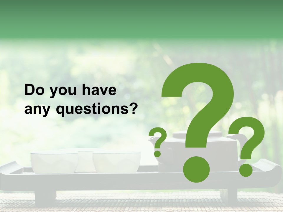 Hot Ceramic Tray PowerPoint Template