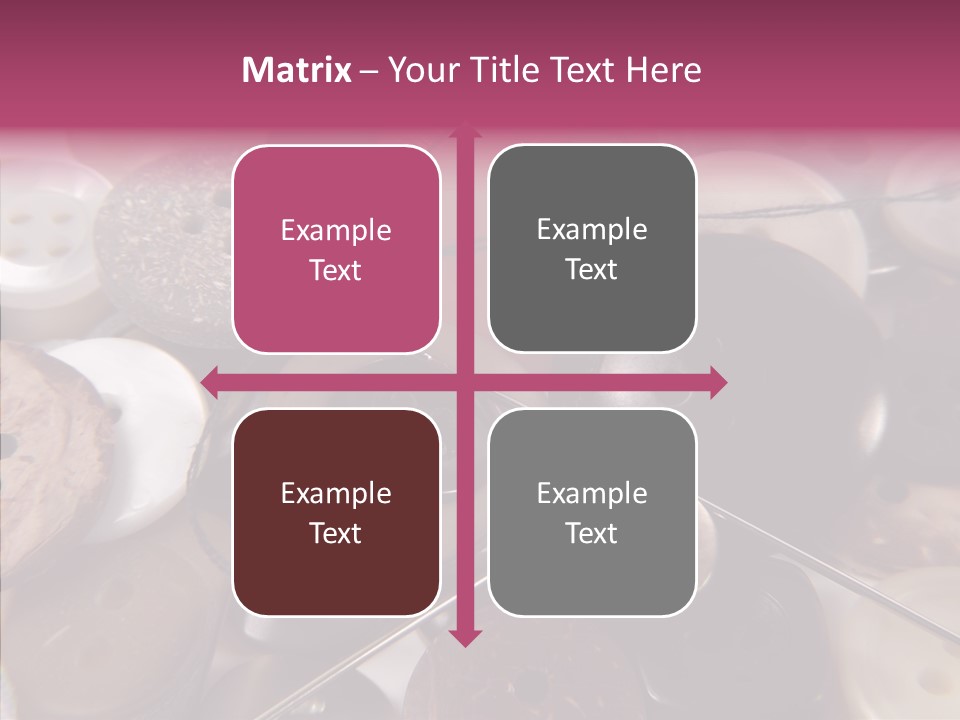 Tailor Color Sewing PowerPoint Template