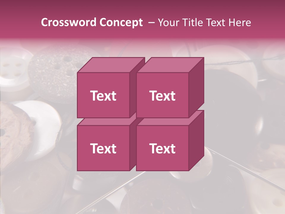 Tailor Color Sewing PowerPoint Template