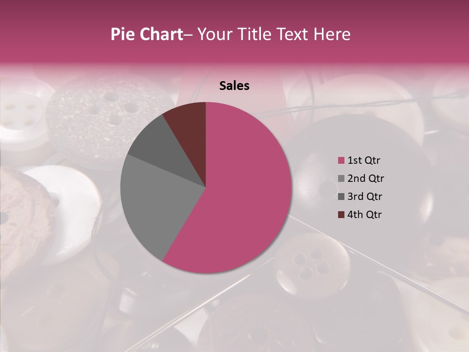 Tailor Color Sewing PowerPoint Template