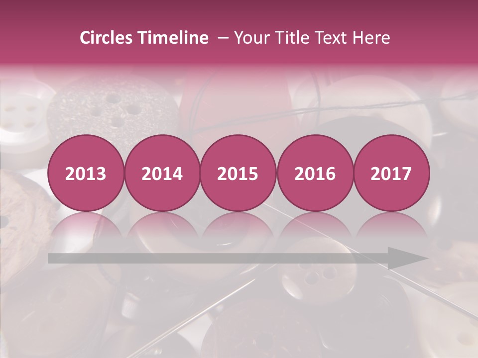 Tailor Color Sewing PowerPoint Template