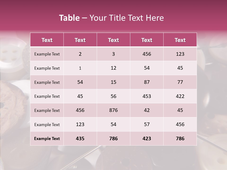 Tailor Color Sewing PowerPoint Template