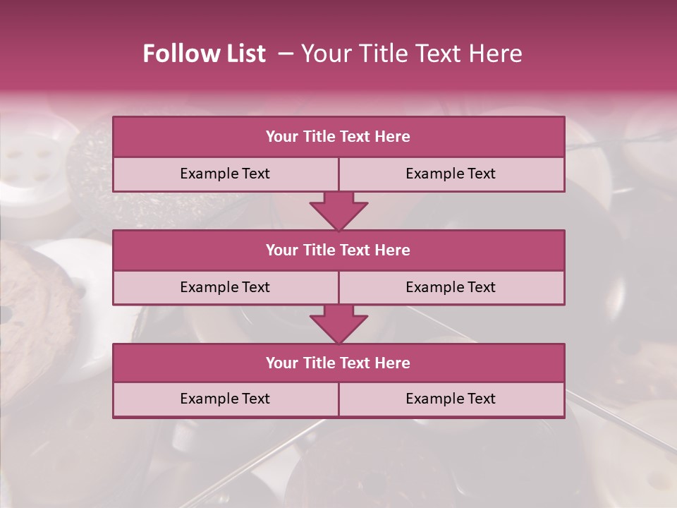 Tailor Color Sewing PowerPoint Template