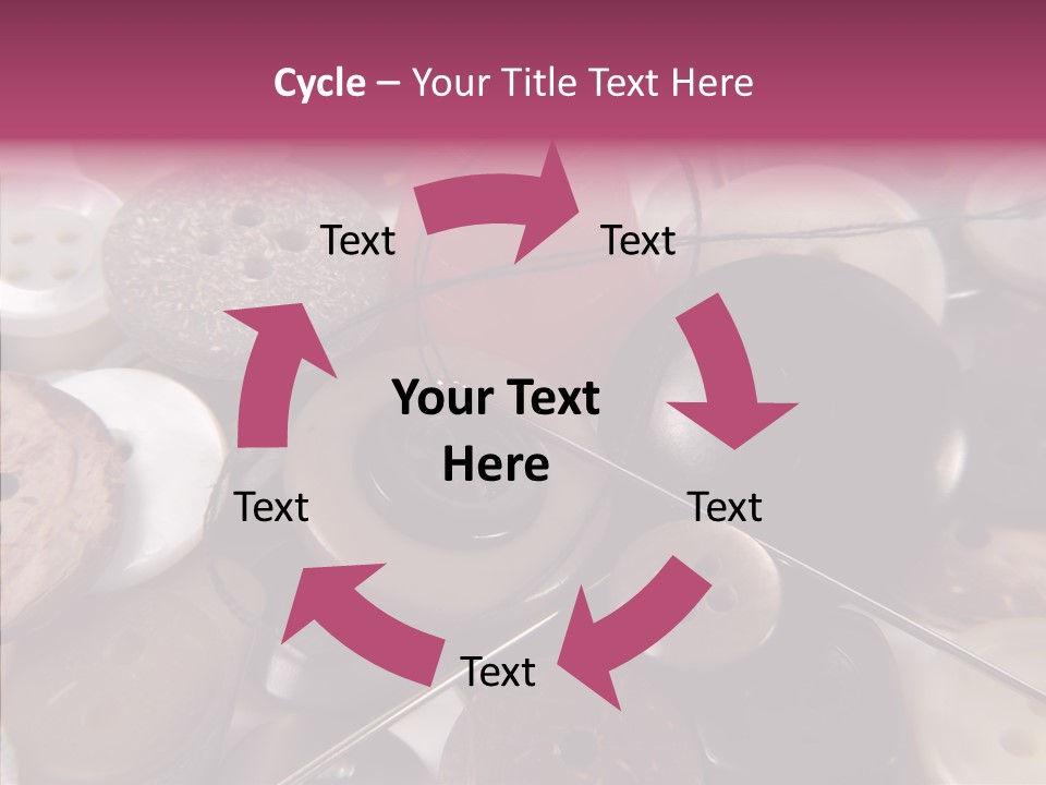 Tailor Color Sewing PowerPoint Template