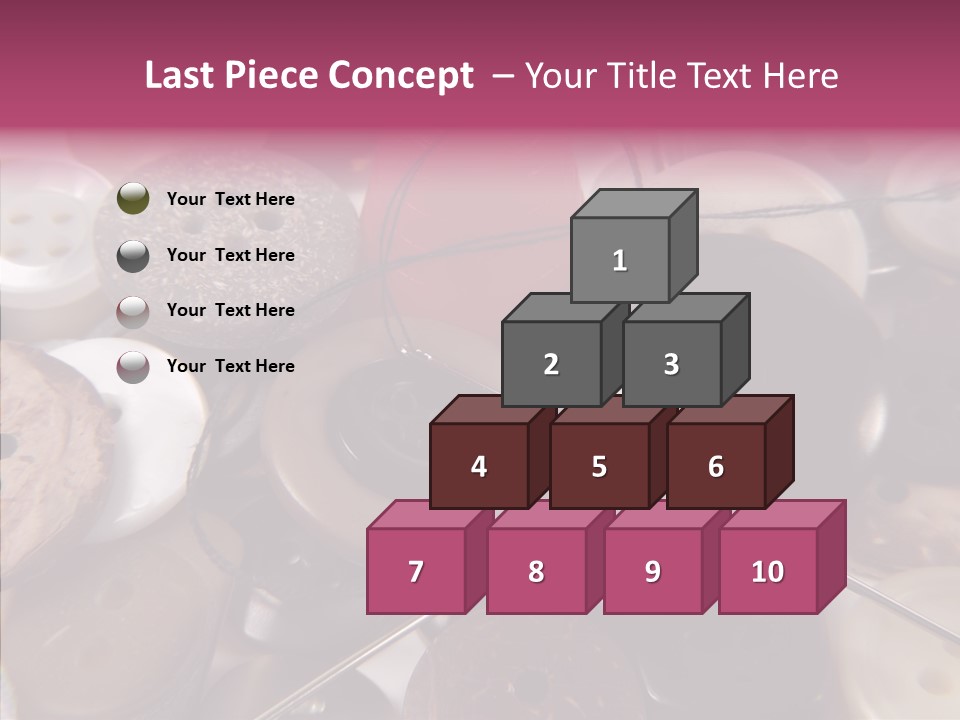 Tailor Color Sewing PowerPoint Template