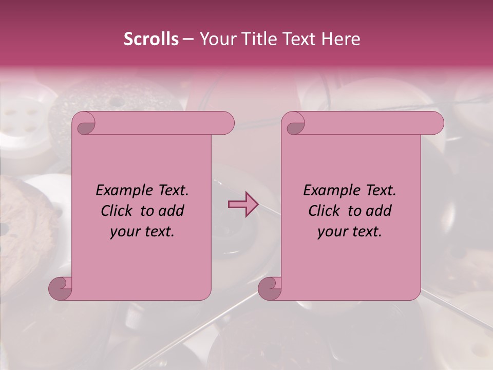 Tailor Color Sewing PowerPoint Template