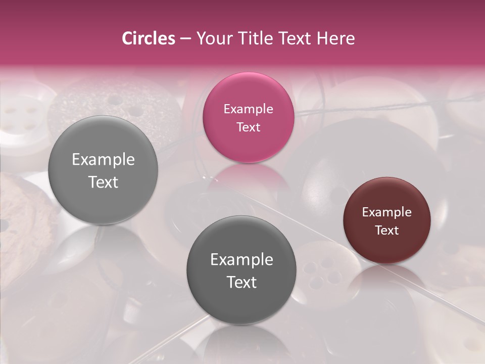 Tailor Color Sewing PowerPoint Template