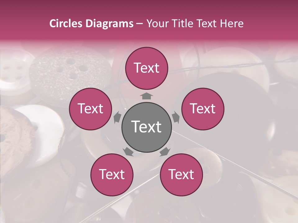 Tailor Color Sewing PowerPoint Template