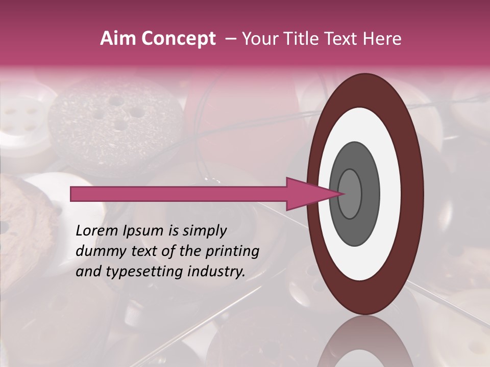 Tailor Color Sewing PowerPoint Template