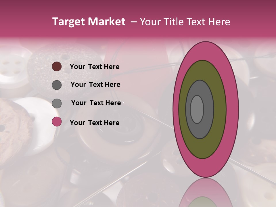 Tailor Color Sewing PowerPoint Template