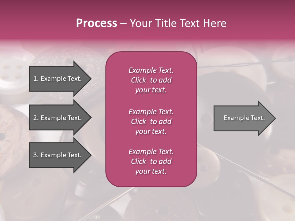 Tailor Color Sewing PowerPoint Template