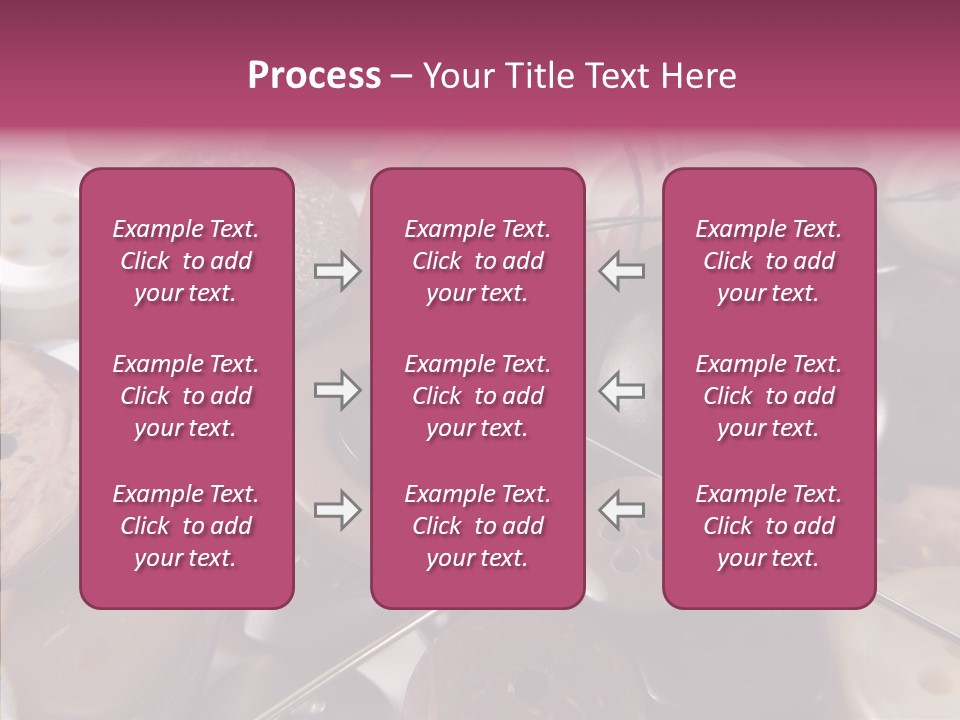 Tailor Color Sewing PowerPoint Template