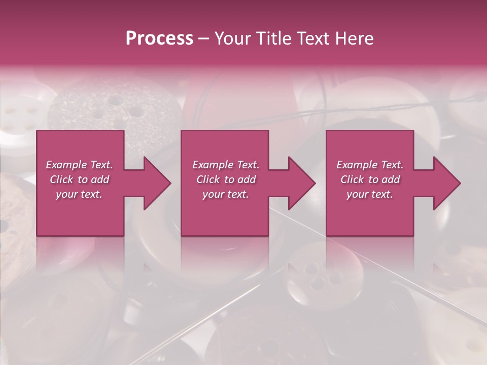Tailor Color Sewing PowerPoint Template