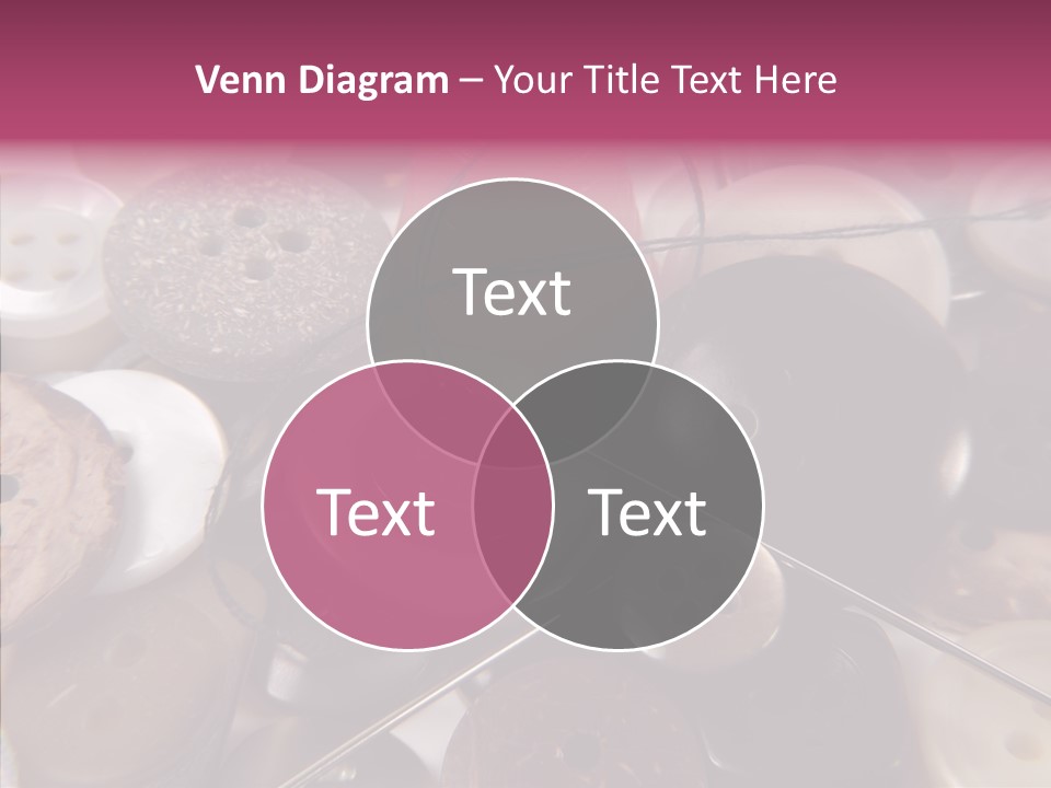 Tailor Color Sewing PowerPoint Template