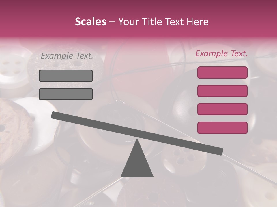 Tailor Color Sewing PowerPoint Template