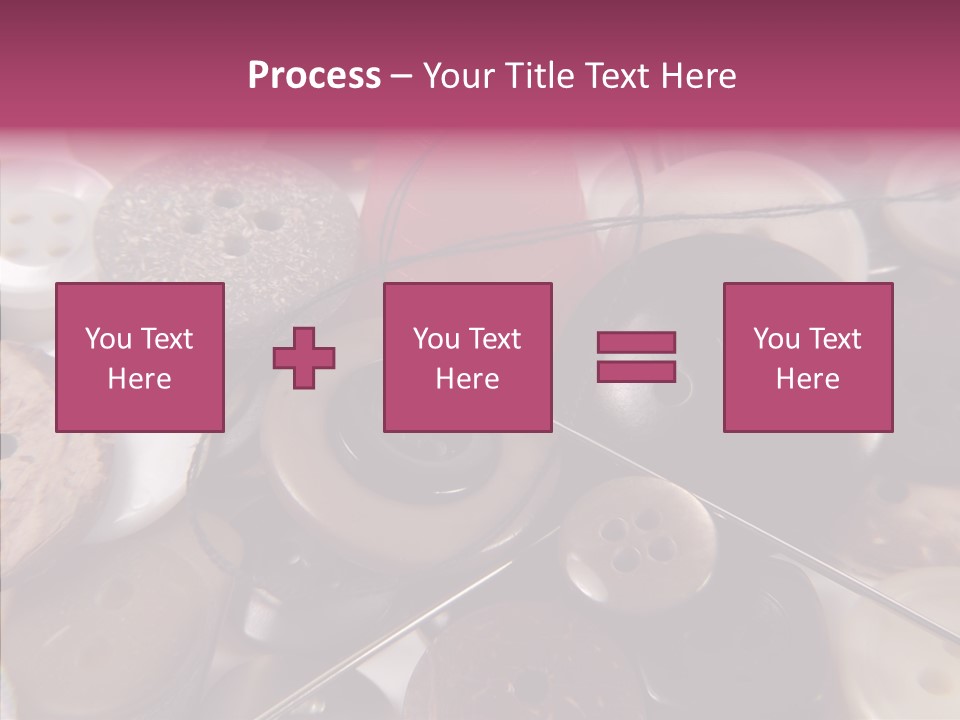 Tailor Color Sewing PowerPoint Template