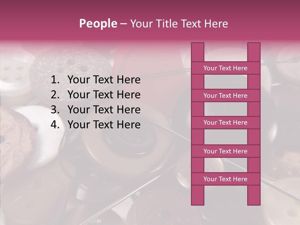 Tailor Color Sewing PowerPoint Template