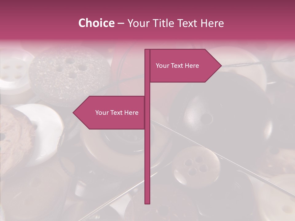 Tailor Color Sewing PowerPoint Template