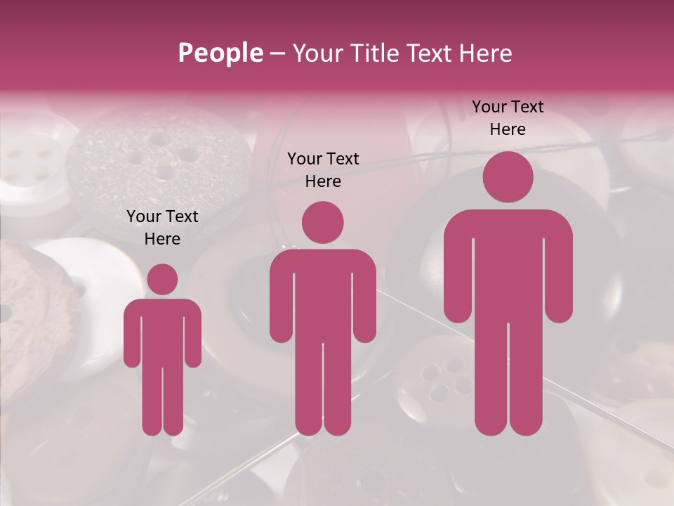 Tailor Color Sewing PowerPoint Template