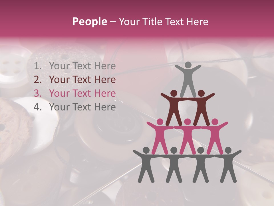 Tailor Color Sewing PowerPoint Template