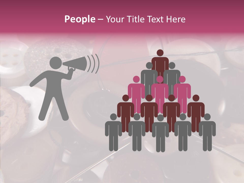 Tailor Color Sewing PowerPoint Template