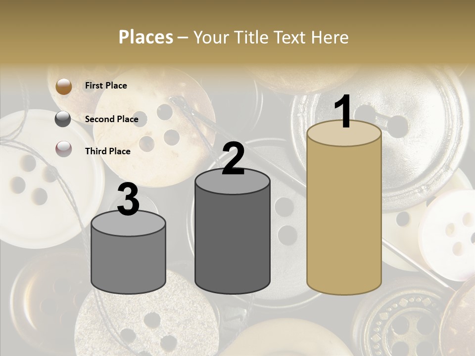 Cloth Color Thread PowerPoint Template
