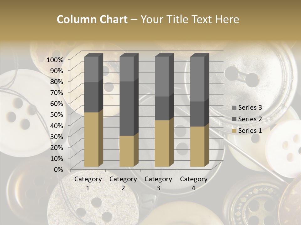 Cloth Color Thread PowerPoint Template
