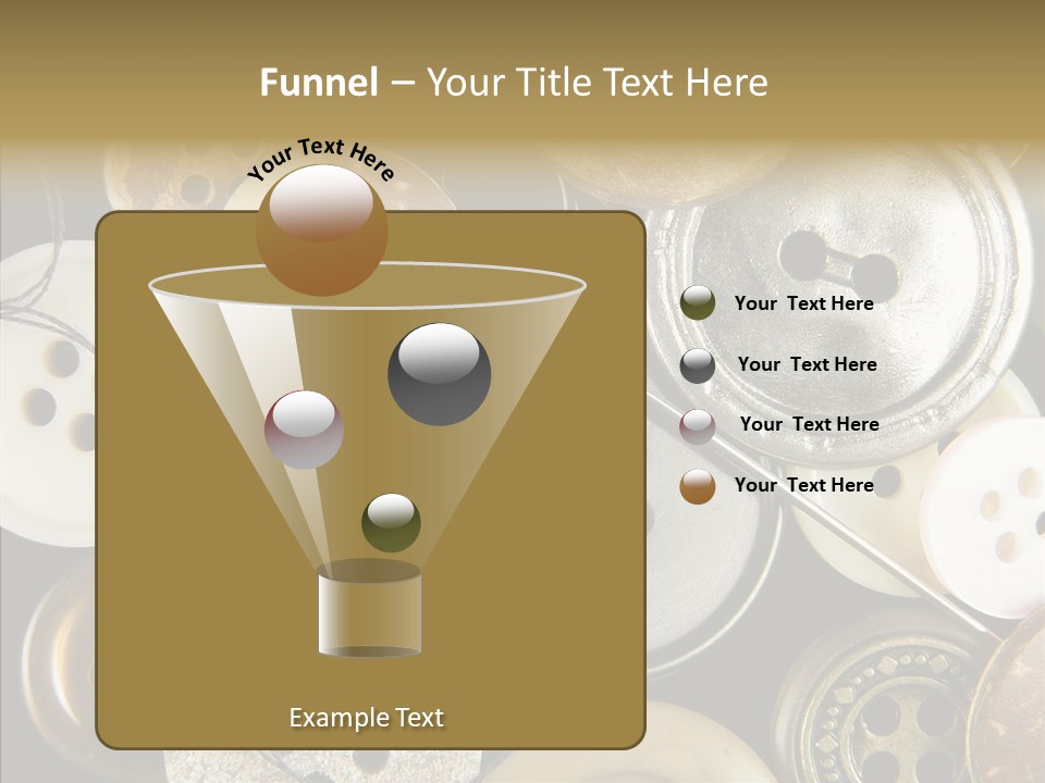 Cloth Color Thread PowerPoint Template