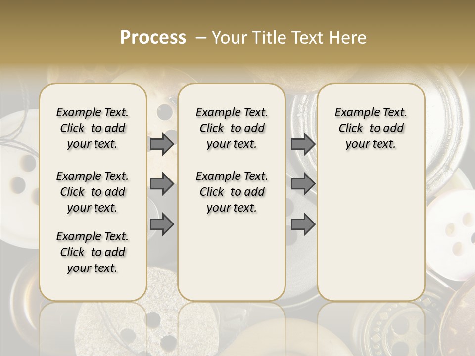 Cloth Color Thread PowerPoint Template
