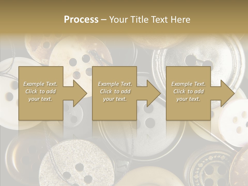 Cloth Color Thread PowerPoint Template